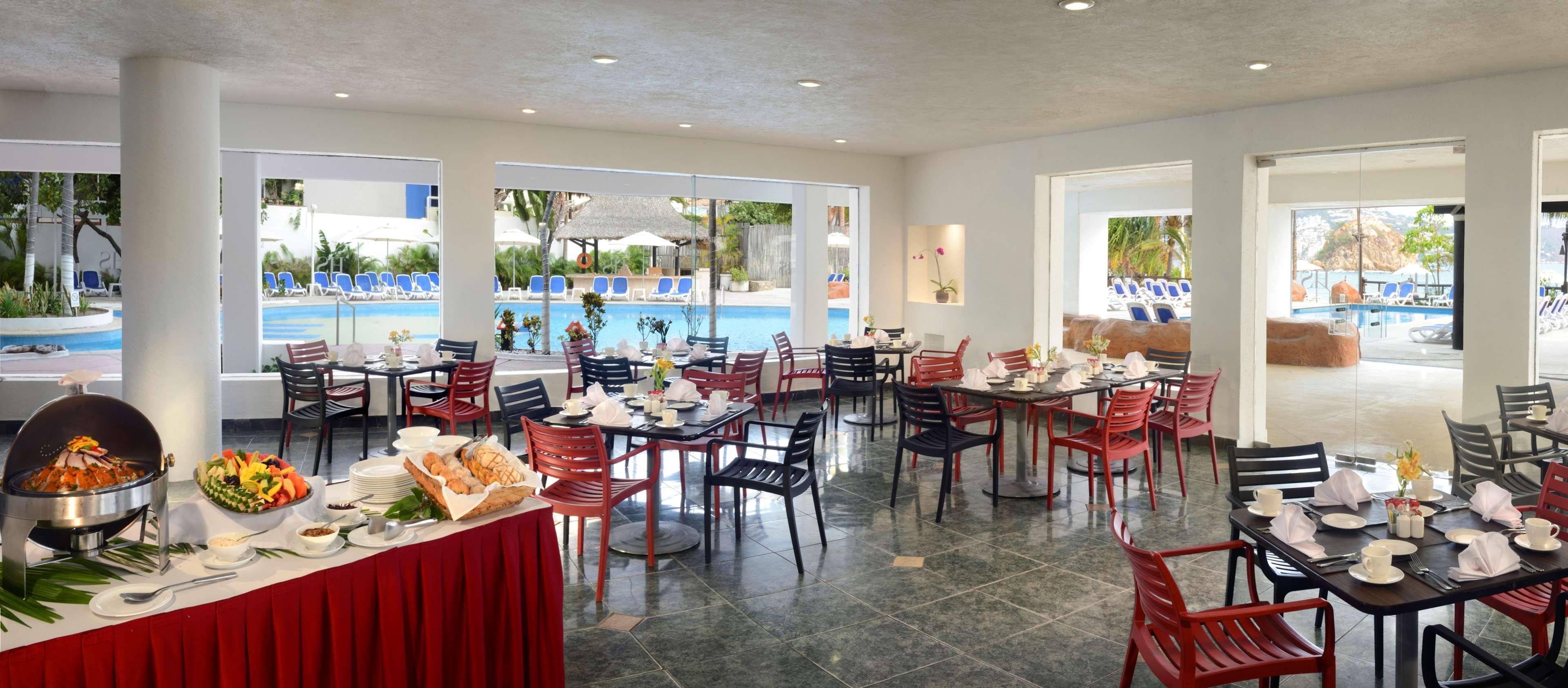 Hs Hotsson Hotel Acapulco Exteriör bild Restaurant